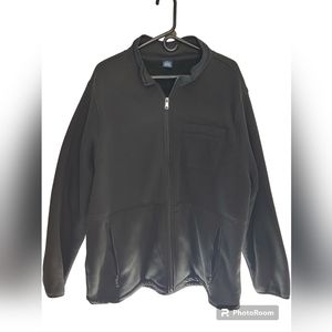 George 2XL Black Zip-up Jacket